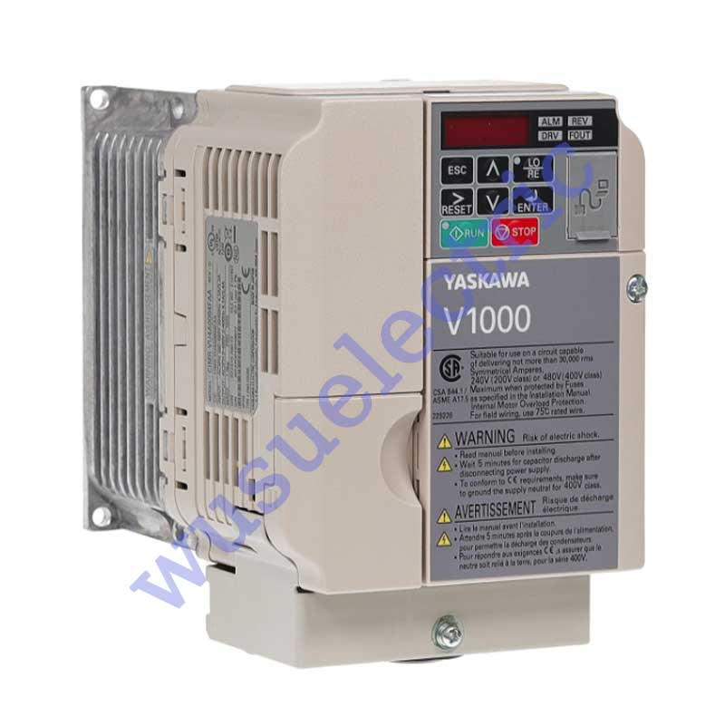 Yaskawa V1000-CIMR-VU4A0004FAA Current Vector Driver