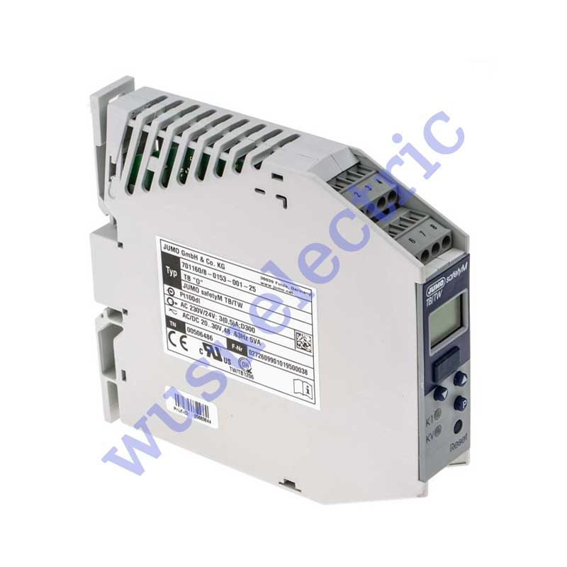 Jumo 701160/9-0153-053-25 TEMPERATURE LIMITER/MONITOR