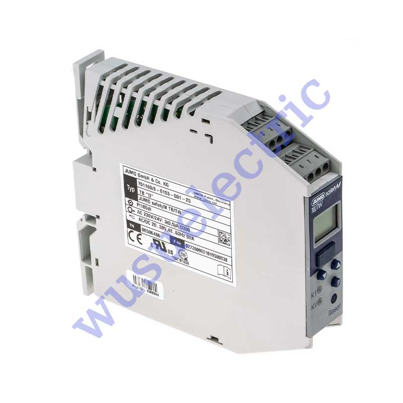 Jumo 701160-8-0153-001-23 TEMPERATURE LIMITER/MONITOR
