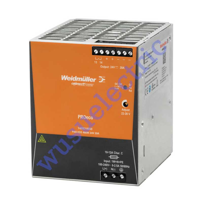 Weidmuller 1469510000 DIN Rail Power Supplies
