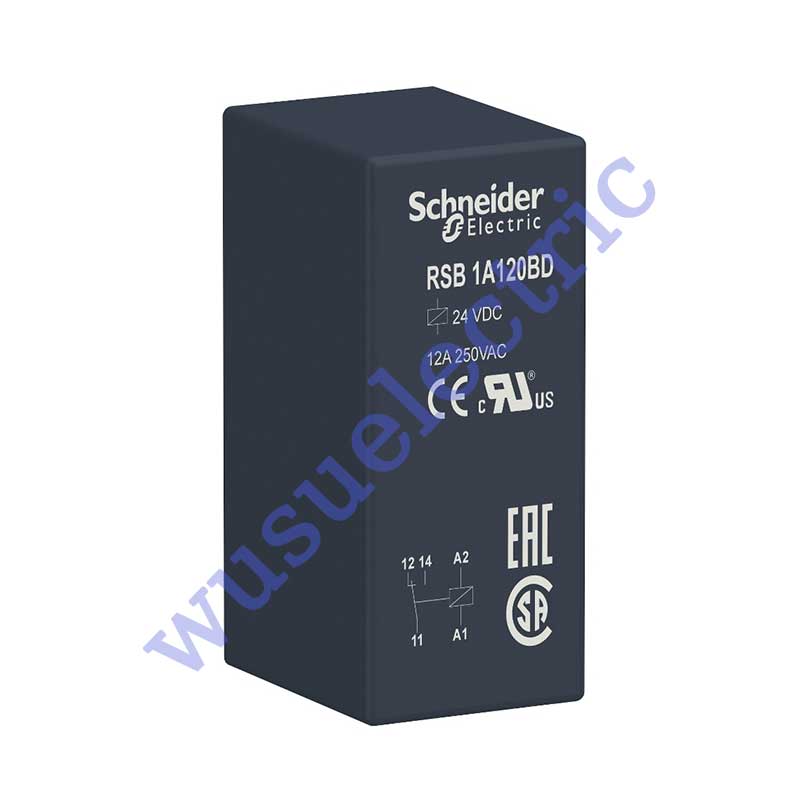 Schneider RSB1A160JD interface plug-in relay