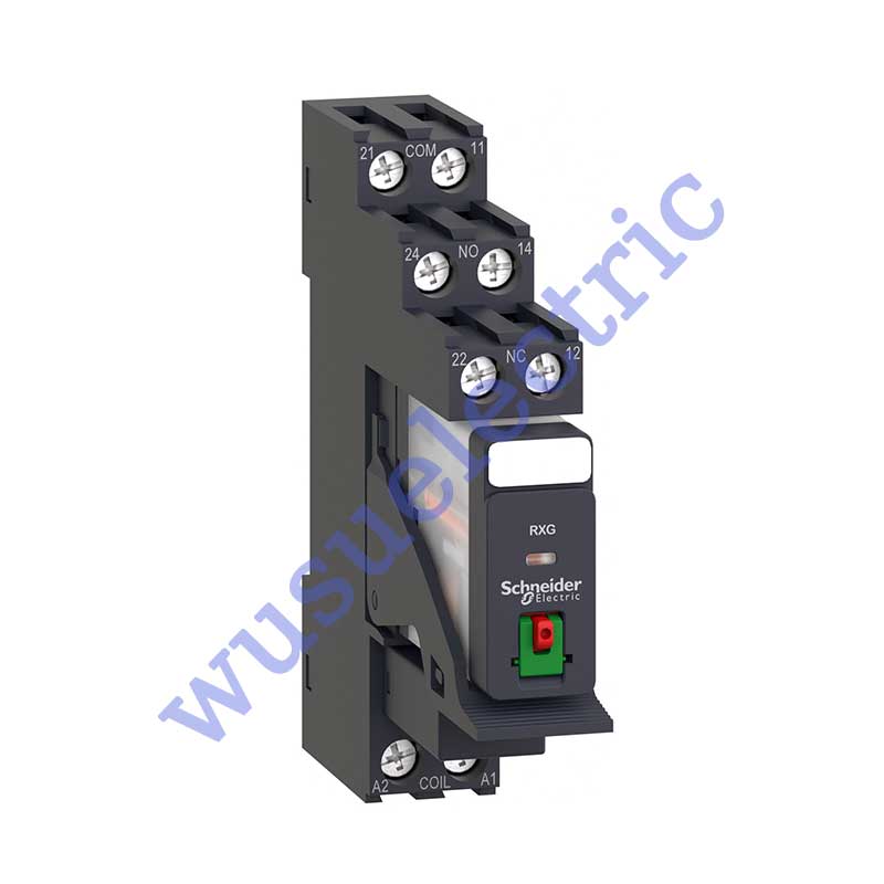 Schneider RXG21P7PV interface plug in relay