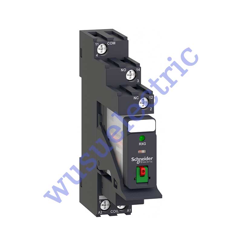 Schneider RXG12P7PV interface plug in relay