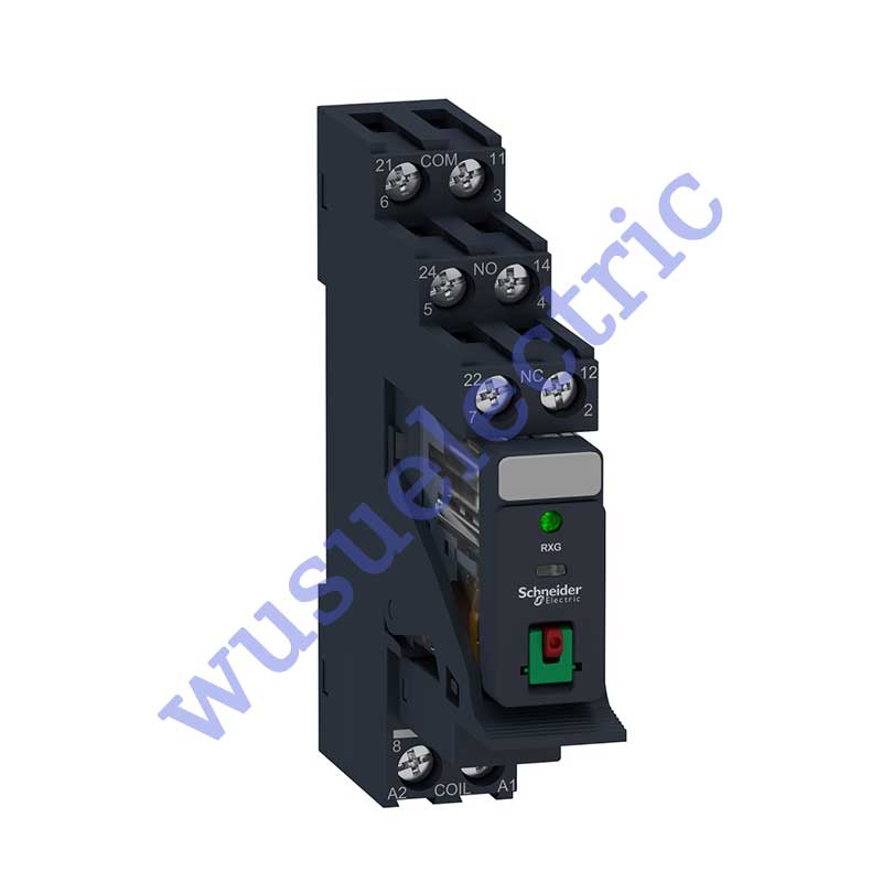 Schneider RXG22B7PV interface plug in relay