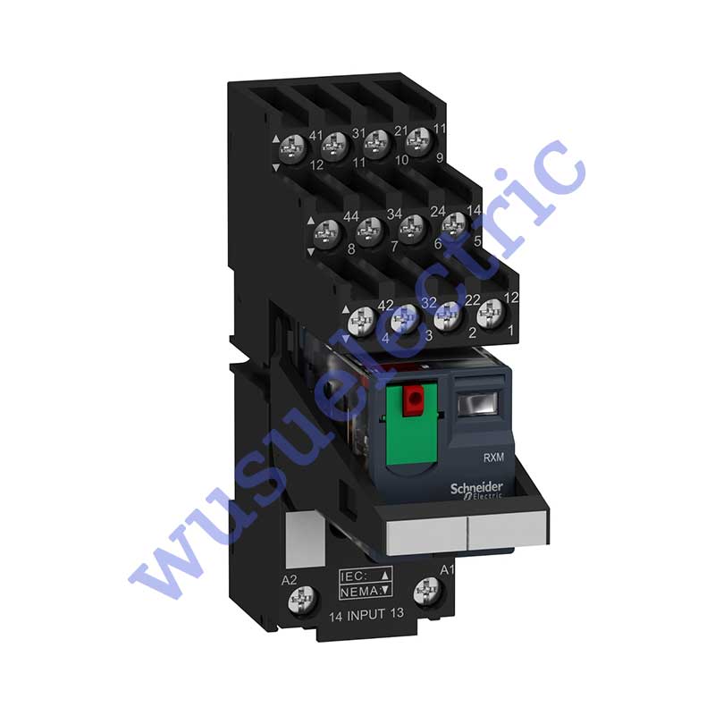 Schneider RXM4AB1B7PVM Miniature plug-in relay