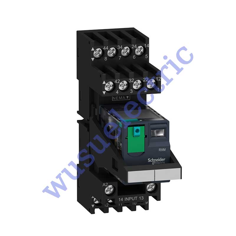 Schneider RXM4AB2BDPVM miniature plug in relay