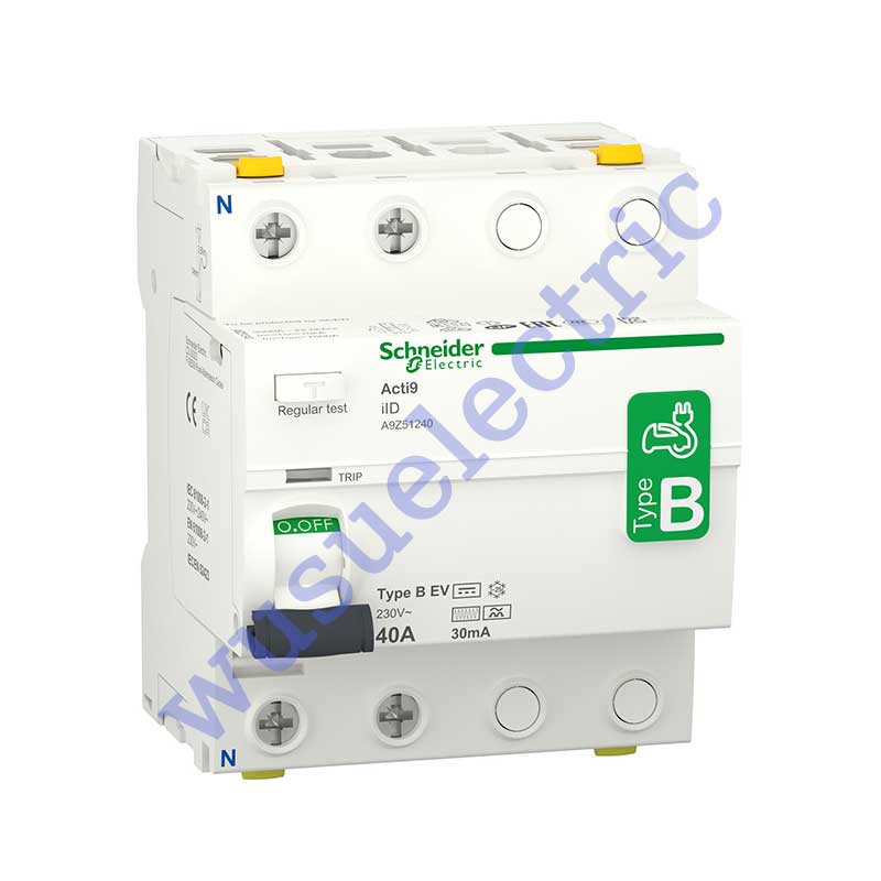Schneider A9Z51240 Residual Current Circuit Breaker