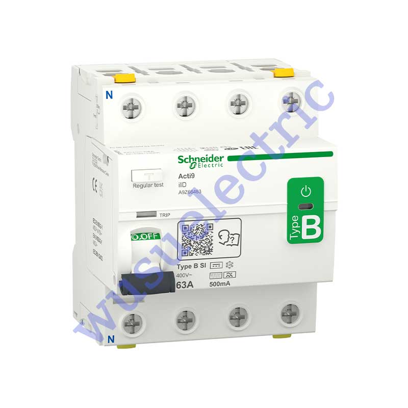 Schneider A9Z64480 Residual Current Circuit Breaker