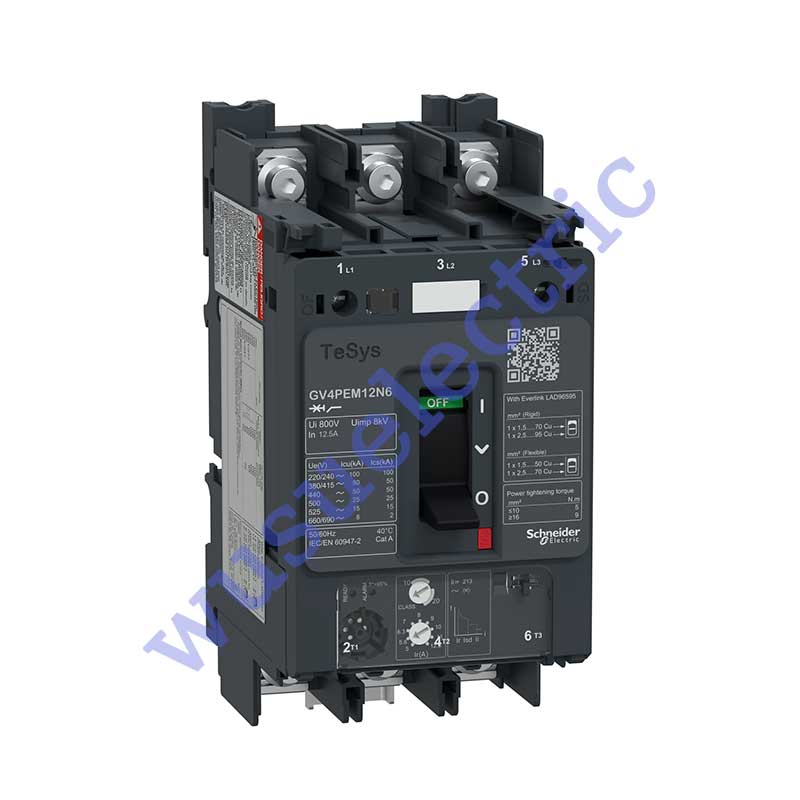 Schneider GV4PEM12N6 Motor circuit breaker