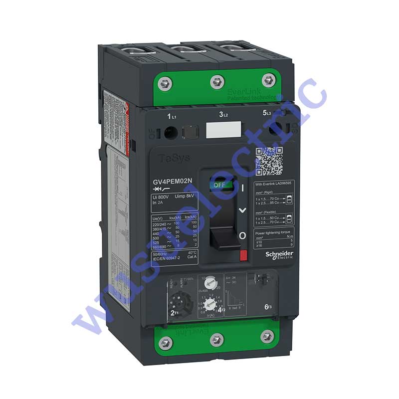 Schneider GV4PEM02N Motor circuit breaker