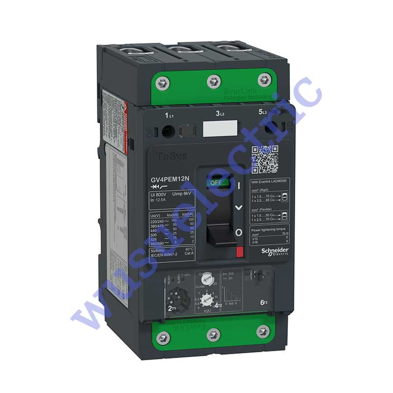 Schneider GV4PEM12N Motor circuit breaker