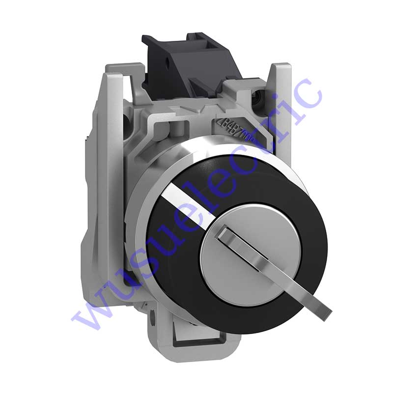 Schneider XB4BG21 black selector switch